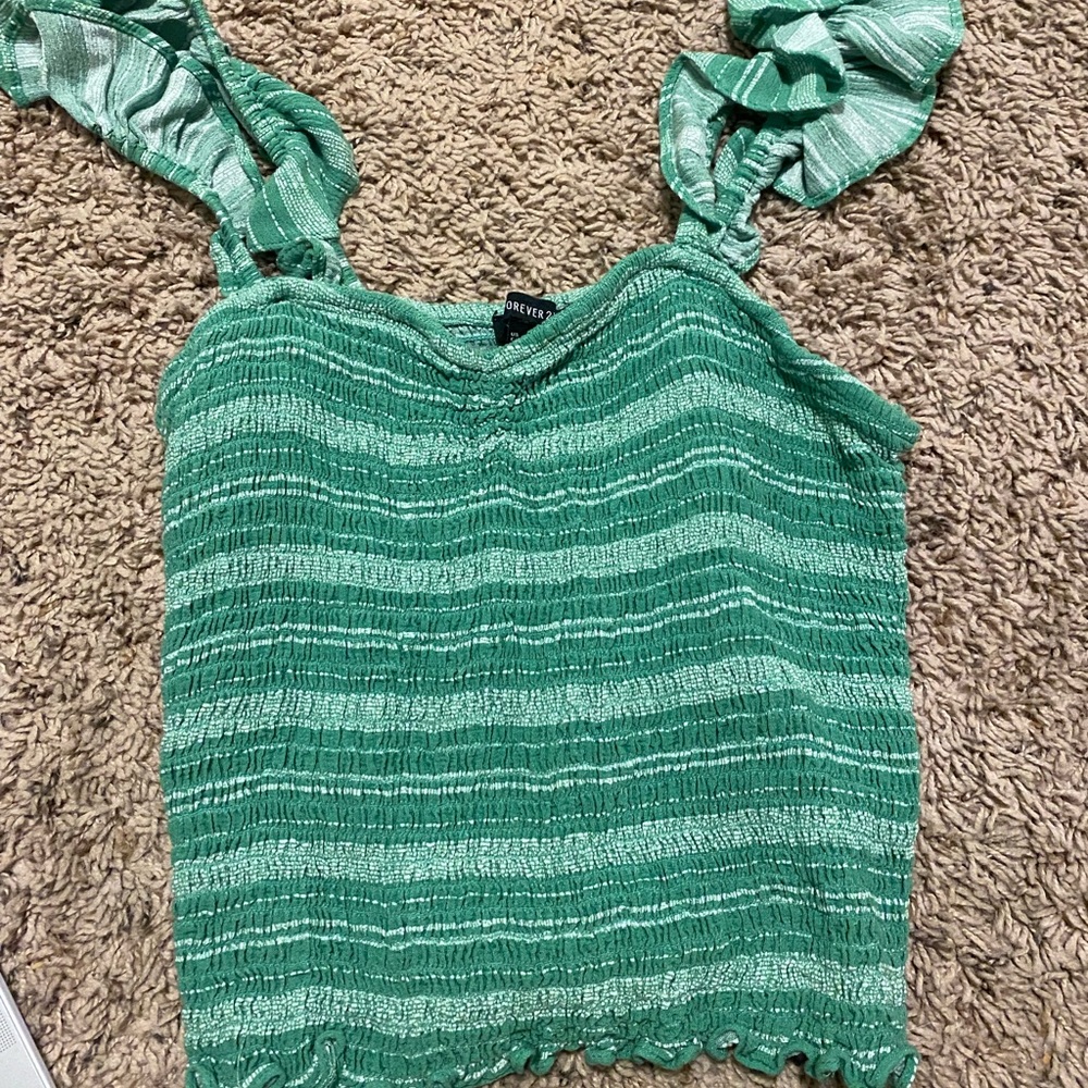 Forever 21 Green Top
